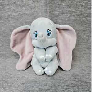 Ty Sparkles Dumbo Disney Plush Cloth Eyes Elephant Collectible Stuffed Animal 7"